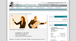 Desktop Screenshot of gravelstone.dk