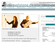 Tablet Screenshot of gravelstone.dk